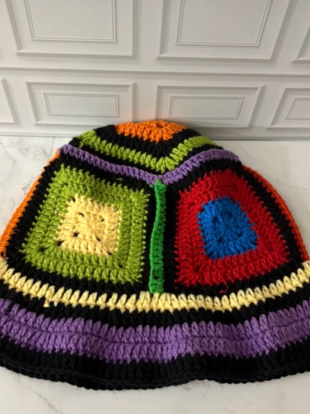 Hand-Crocheted Beanie -  NWOT